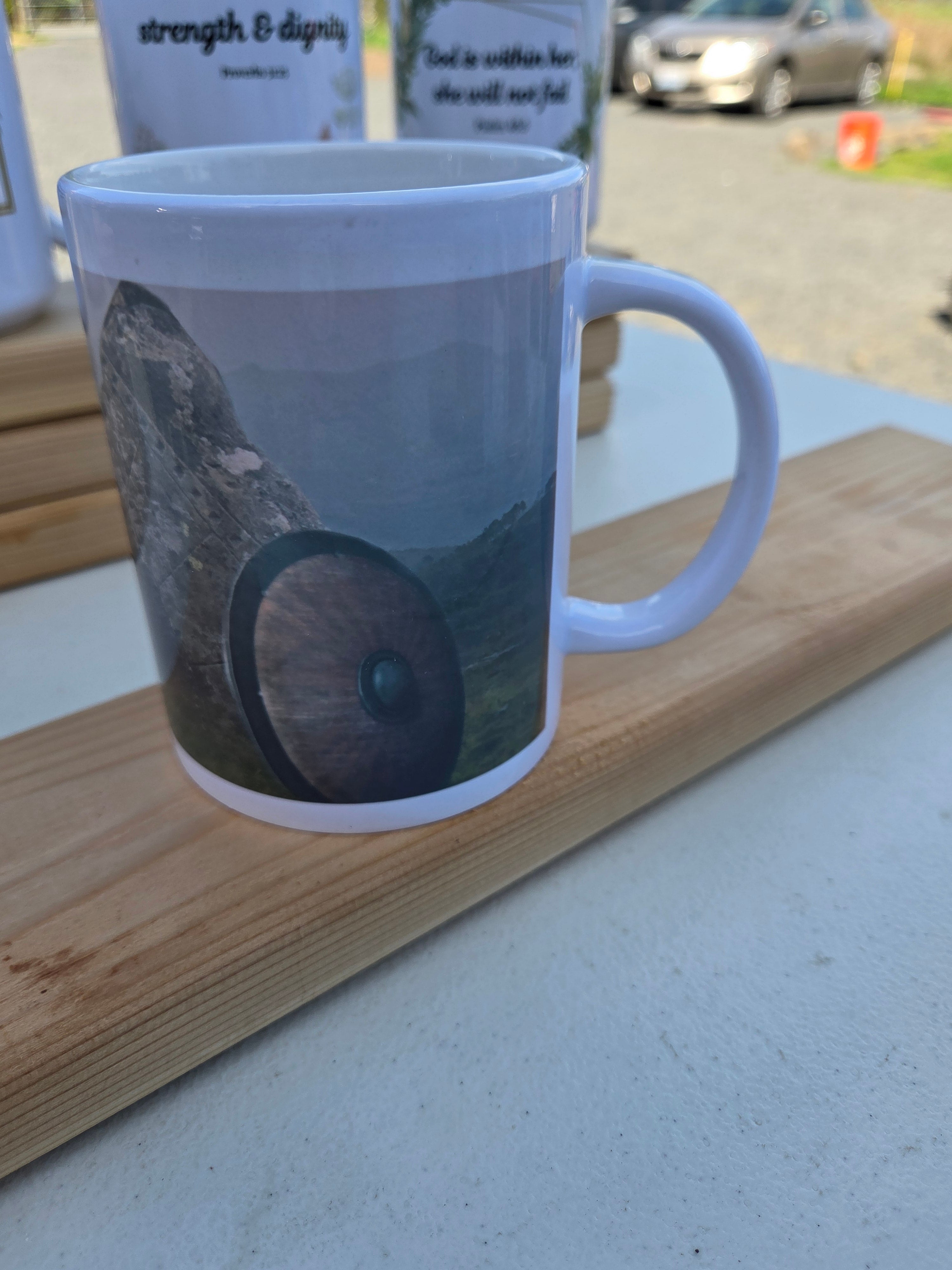 Forged by Faith Coffee Mug