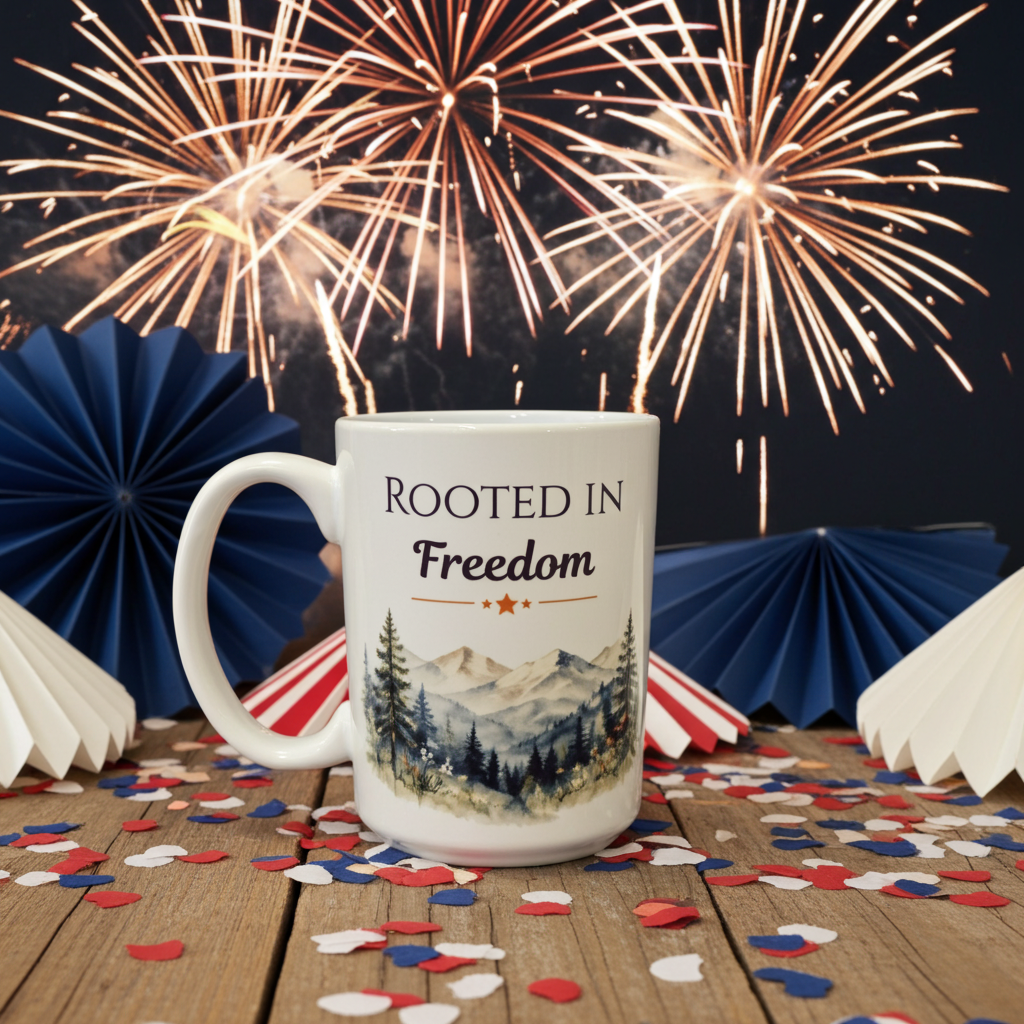 Rooted in Freedom Coffee Mug