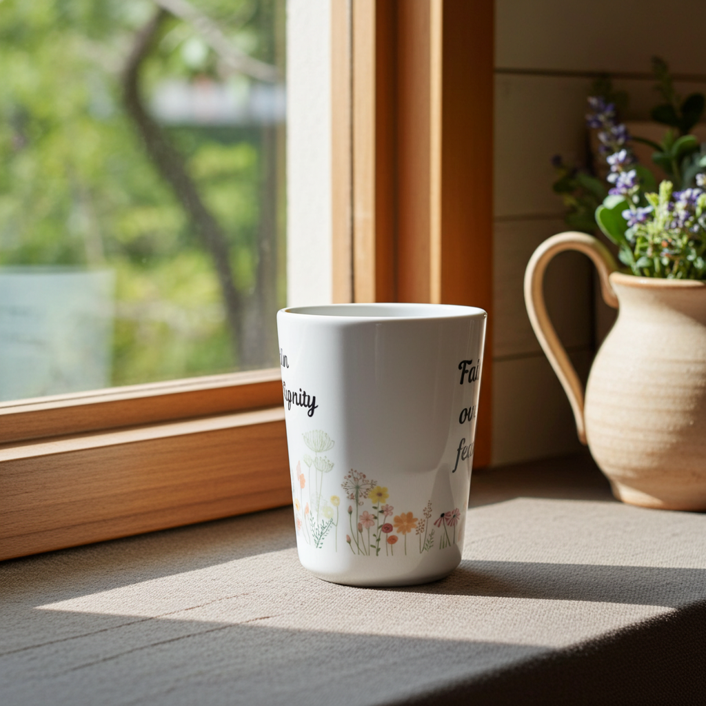 Faith Over Fear Coffee Mug