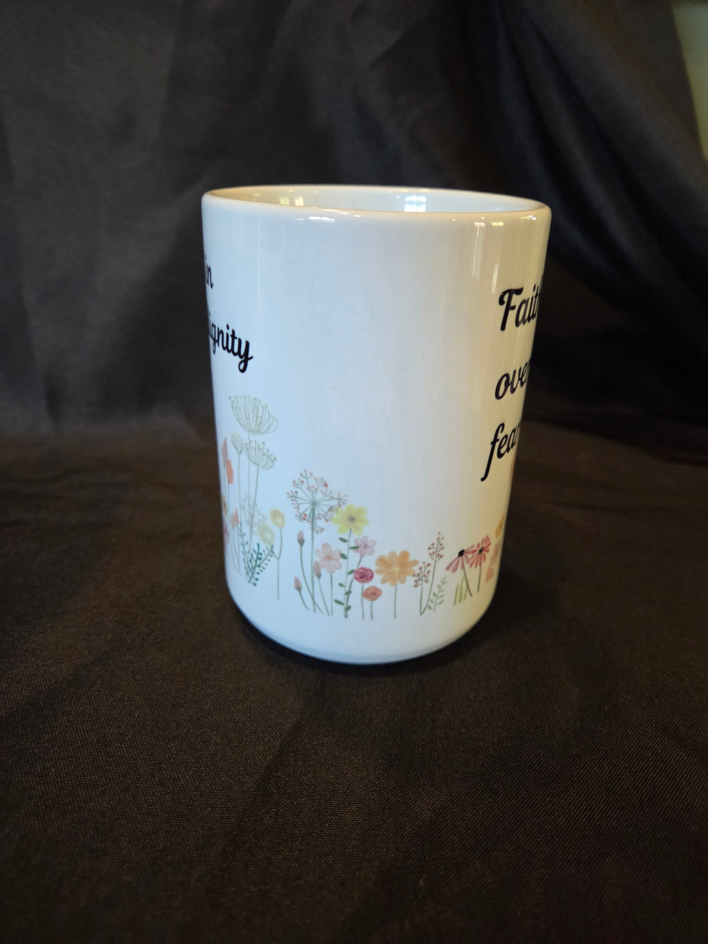 Faith Over Fear Coffee Mug
